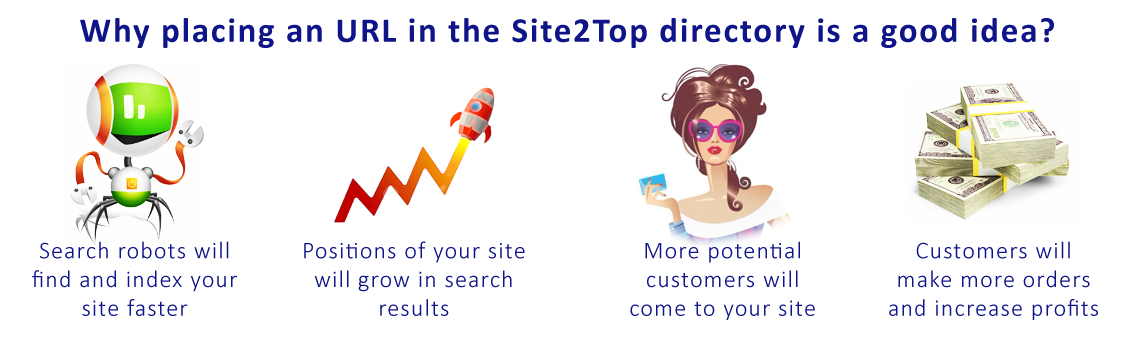 Why placing a link in the Site2Top directory is a good idea.